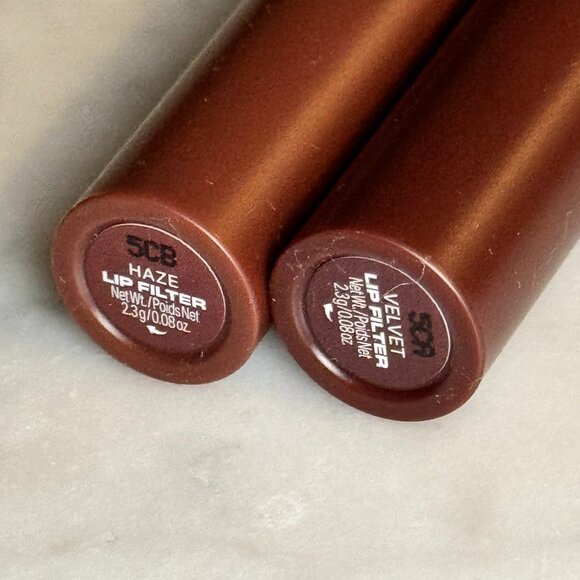 Morphe Lip Filter Hydroplump Soft Matte Lipstick Set | Haze & Velvet | NEW - Picture 2 of 9